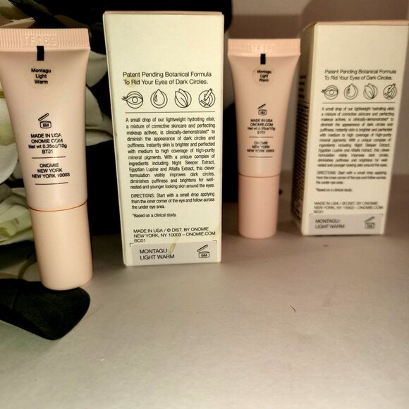 Onomie Bright Concealing Elixir Dark Circle Correcting Montagu Light Warm 0.35Oz - Picture 3 of 6
